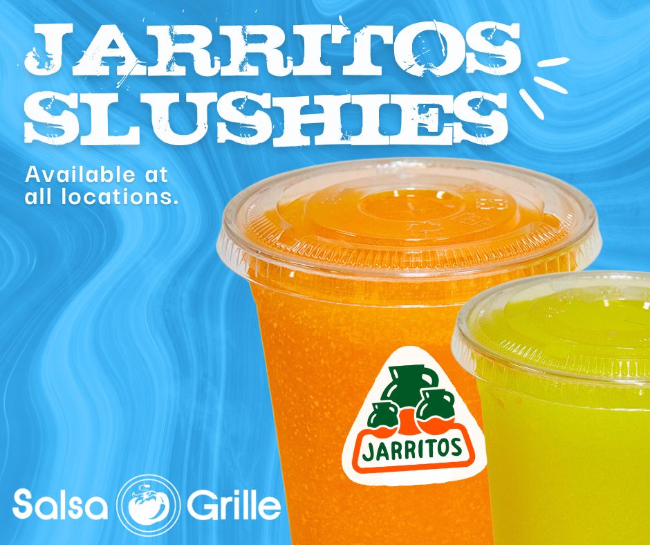 Beat the summer heat with our amazing Jarritos Slushies! Perfectly refreshing and bursting with flavor, they're the ultimate summertime treat. Grab one today, and chill out in style. #BigFreshFlavors #FreezerFreeZone #SupportLocal