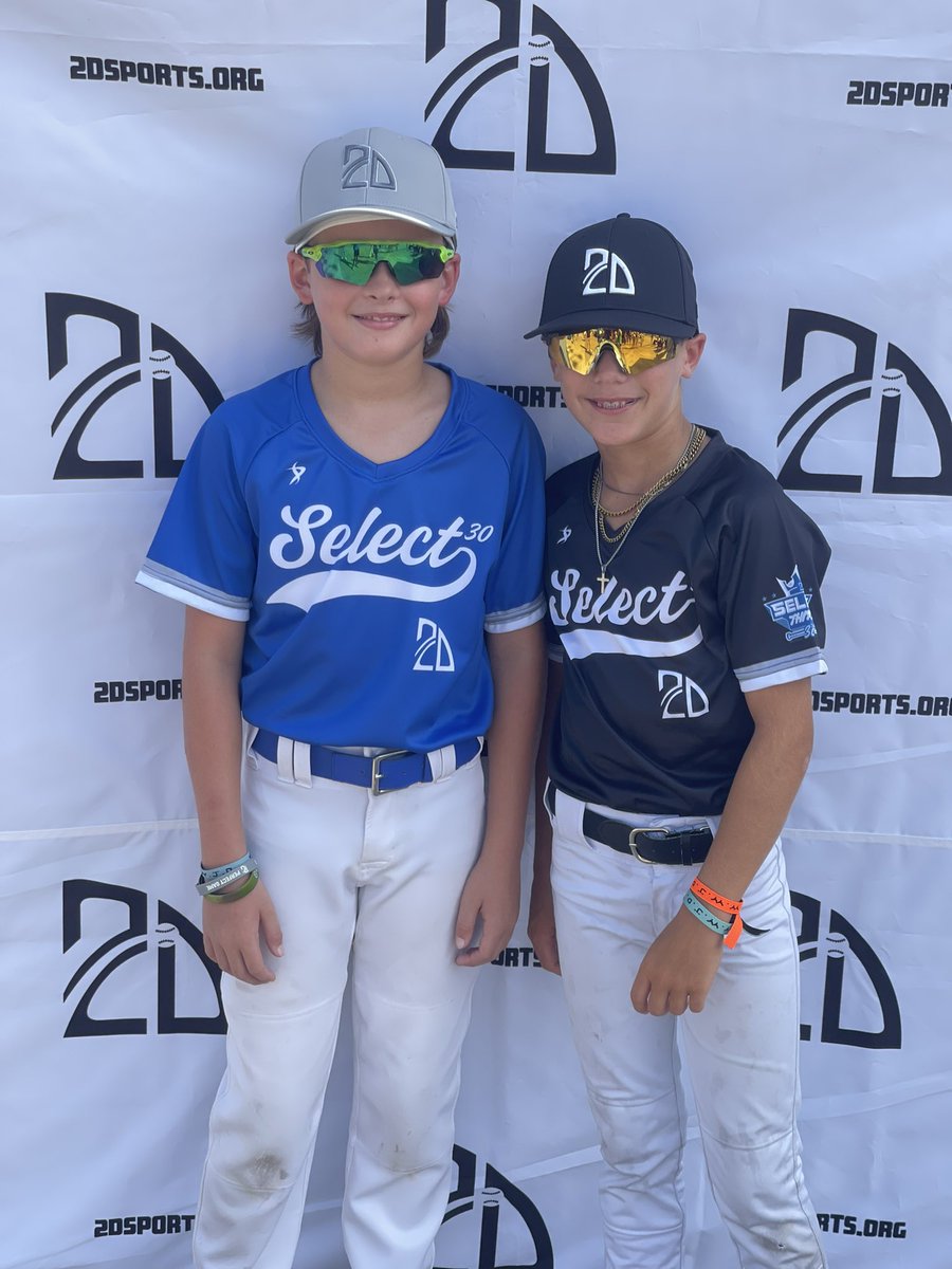 Max x2 at the 2D Select 30 Tournament this weekend.