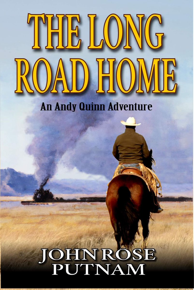 JohnRosePutnam's tweet photo. #EXPLOREa great #WESTERN #ADVENTURE
THE LONG ROAD HOME

Andy and Hasty have made it to a wild cow town where they meet a young girl who dresses like a boy to steal money from drunks. Andy is soon smitten

https://t.co/P3NbArl7Ii
ONLY 99₵ ON KINDLE https://t.co/X7nFDx5dkG