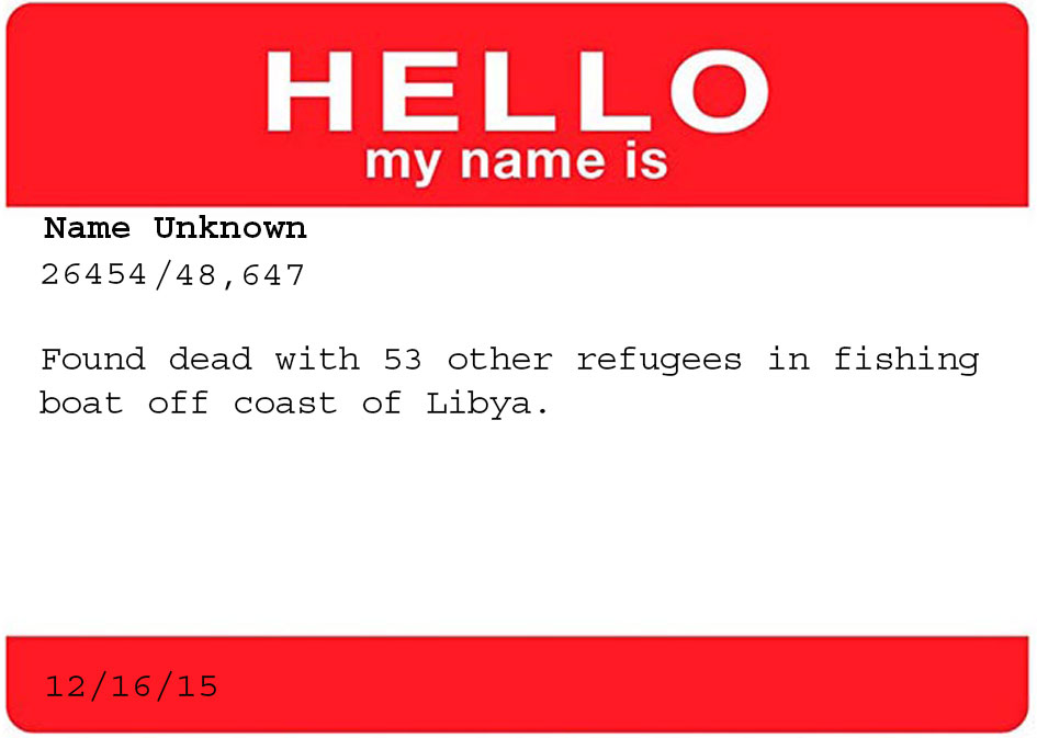 #Refugee victim number 26,454