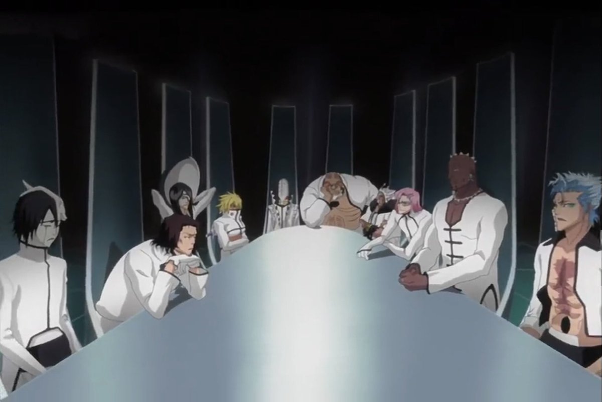 幹部集合・幹部会議シーン一覧 護廷十三隊・十刃・星十字騎士団