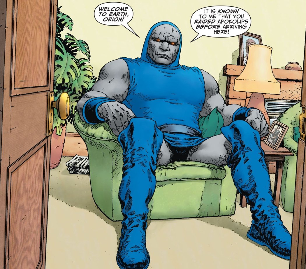 SilverComicsOne's tweet image. Darkseid, il inspire grave la confiance ce mec.