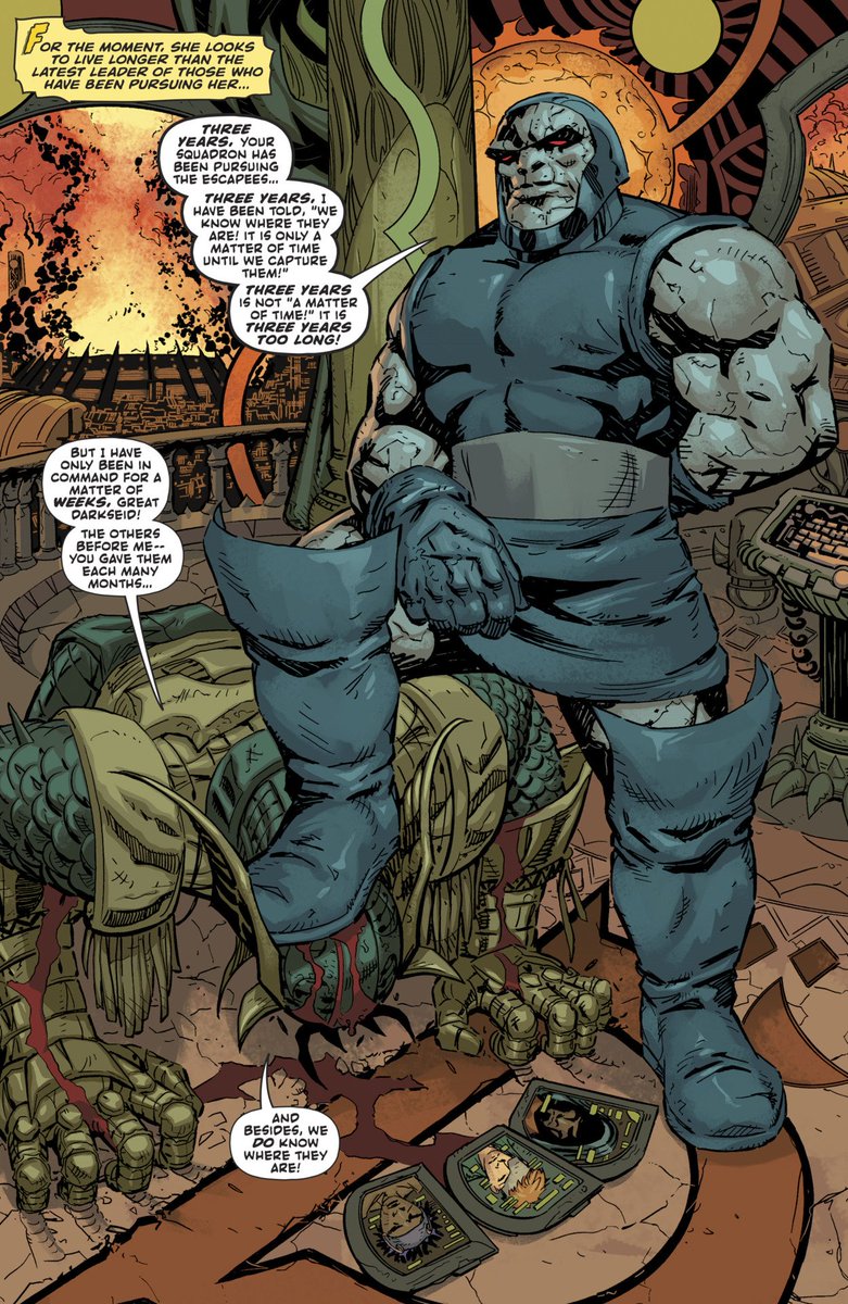 SilverComicsOne's tweet image. Darkseid, il inspire grave la confiance ce mec.