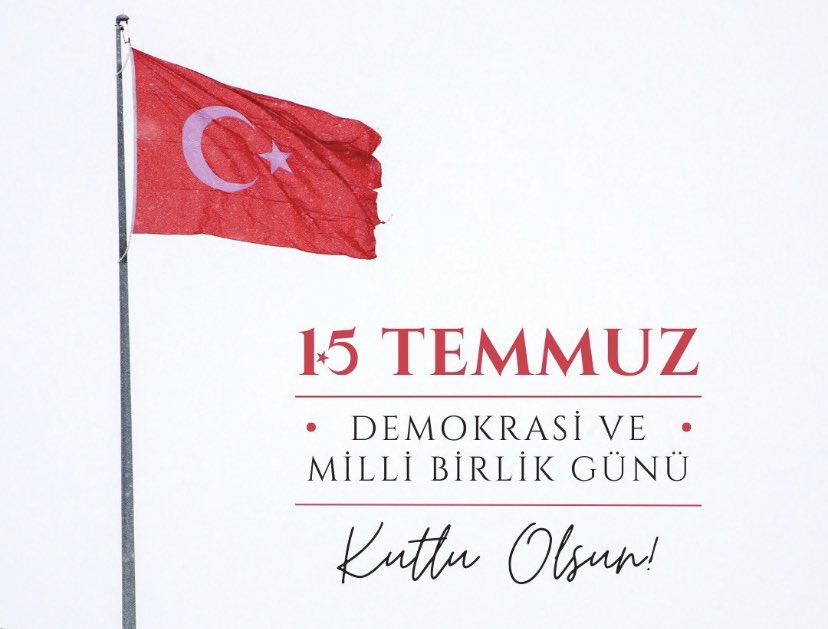 Şehitlerimizi saygı ve minnetle anıyorum.