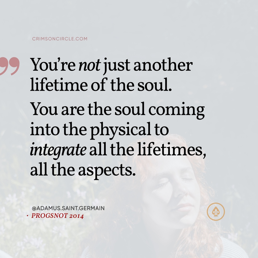 adamusofficial's tweet image. 📒Source bit.ly/3xabZC2

❞You’re not just another lifetime of the soul. You are the soul coming into the physical to integrate all the lifetimes, all the aspects❝

#personalities #persona #aspects #mentalhealth #mental #mentalillness #love #spirituality  #enlightenment
