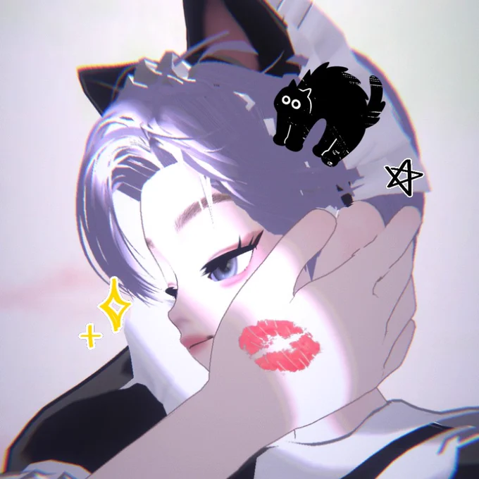 좋은 기회로 콕카스 제페토 합작 참여해봅니다ㅇ//ㅇ 취향껏 고양이 메이드남으로 커마해보았습니다  #콕카스_제페토_합작 #제페토 