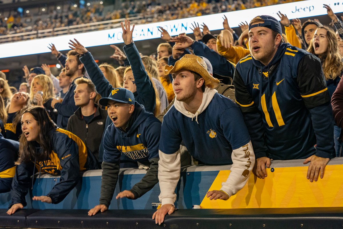 WestVirginiaU's tweet photo. Only 56 days until we are back in Milan Puskar Stadium. 🙌🏈 https://t.co/Xysl1GKLg1