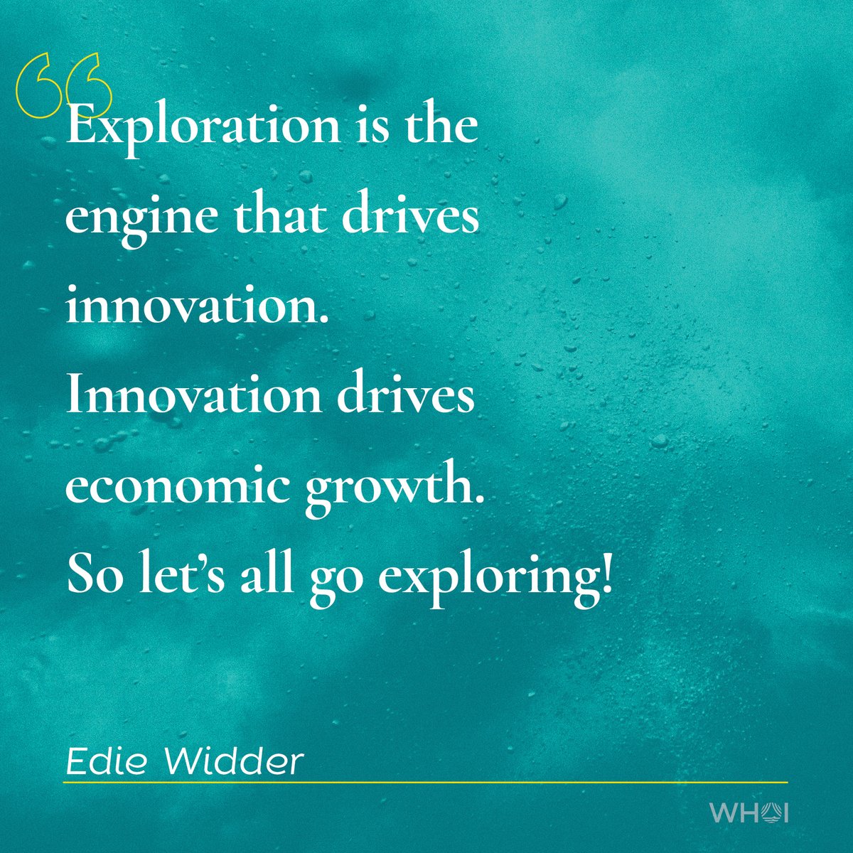 By sharing her fascination with the luminous deep, scientist, author, and conservationist @TeamORCA sheds light on why it matters. Explore with her: go.whoi.edu/edie-widder