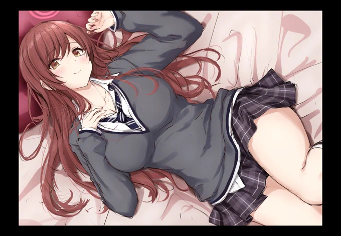 甘奈ちゃんラフまで終わったので寝ます。