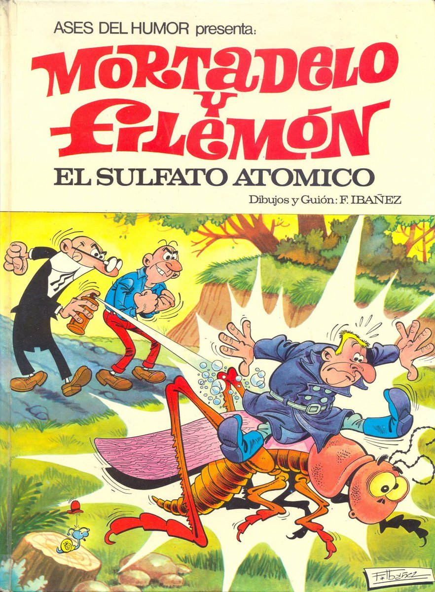 ElTioCreespy's tweet photo. Adiós a Francisco IBÁÑEZ, creador de Mortadelo y Filemón, entre otros personajes que forman parte de la memoria emocional de muchas generaciones. Aquí van tres de mis títulos favoritos de las tribulaciones de sus personajes estrella. DEP https://t.co/hDEnIKJ3XZ