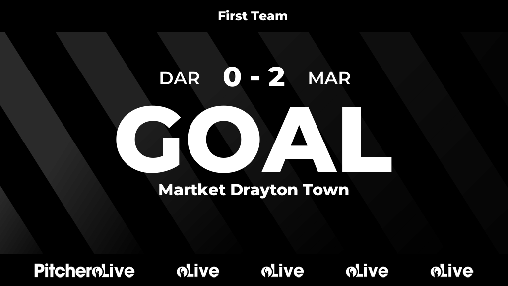 DarloTown1874FC's tweet image. 49': Goal for Martket Drayton Town
#DARMAR #Pitchero
darlastontown1874fc.com/teams/116581/m…