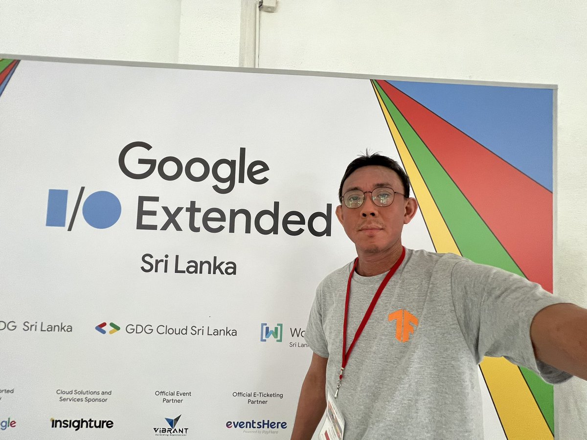 kuanhoong's tweet image. Eventful day at Google IO Extended Sri Lanka #IOExtendedLK #ioextended