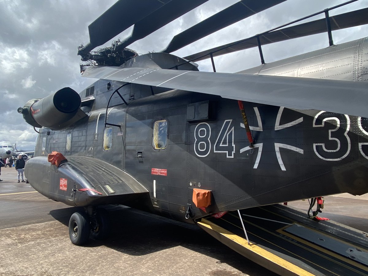 GermanAmbUK's tweet image. Visiting #RIAT2023 Royal International Air Tatoo. 

Again strong  presence of @Team_Luftwaffe