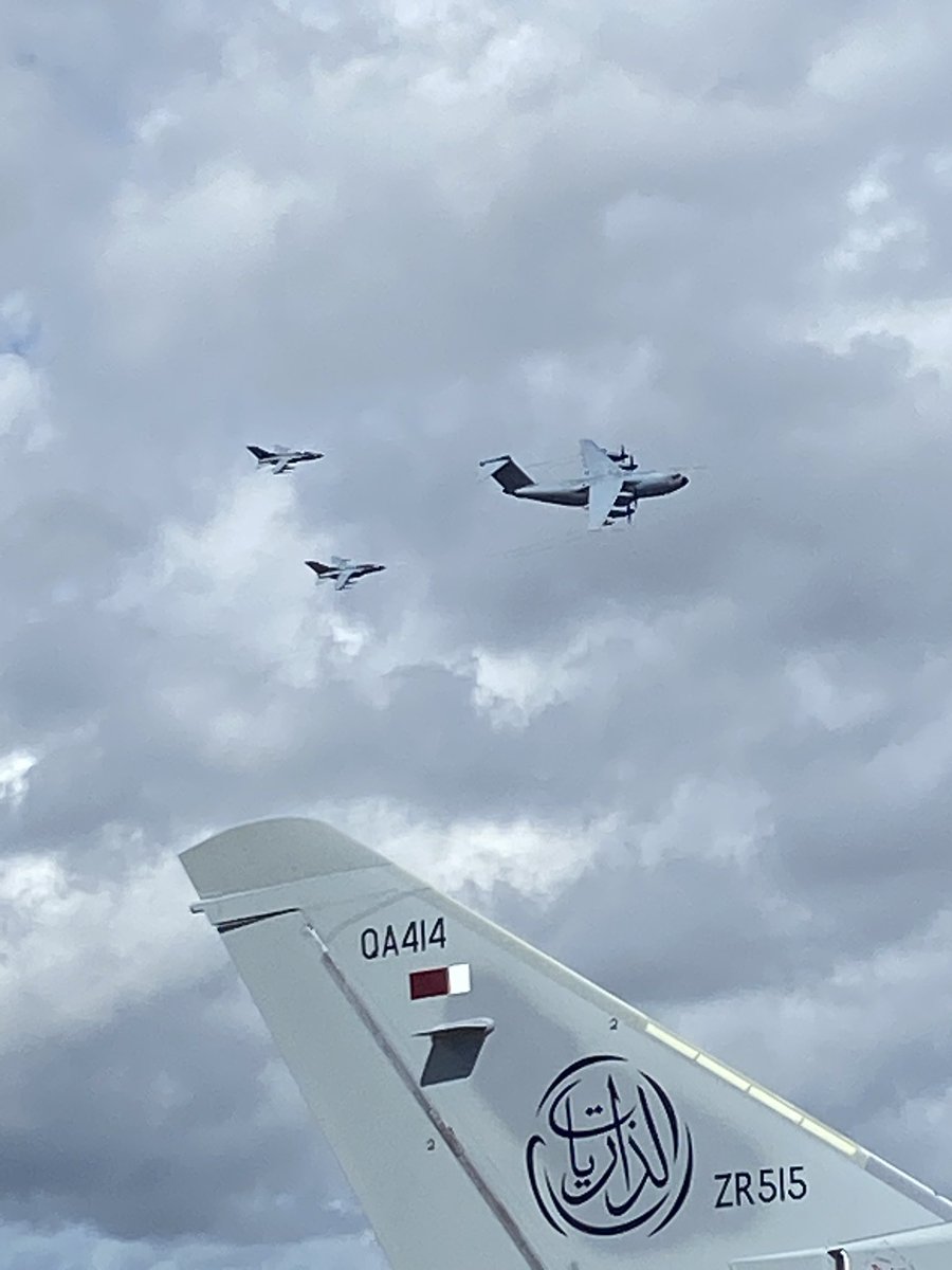 GermanAmbUK's tweet image. Visiting #RIAT2023 Royal International Air Tatoo. 

Again strong  presence of @Team_Luftwaffe