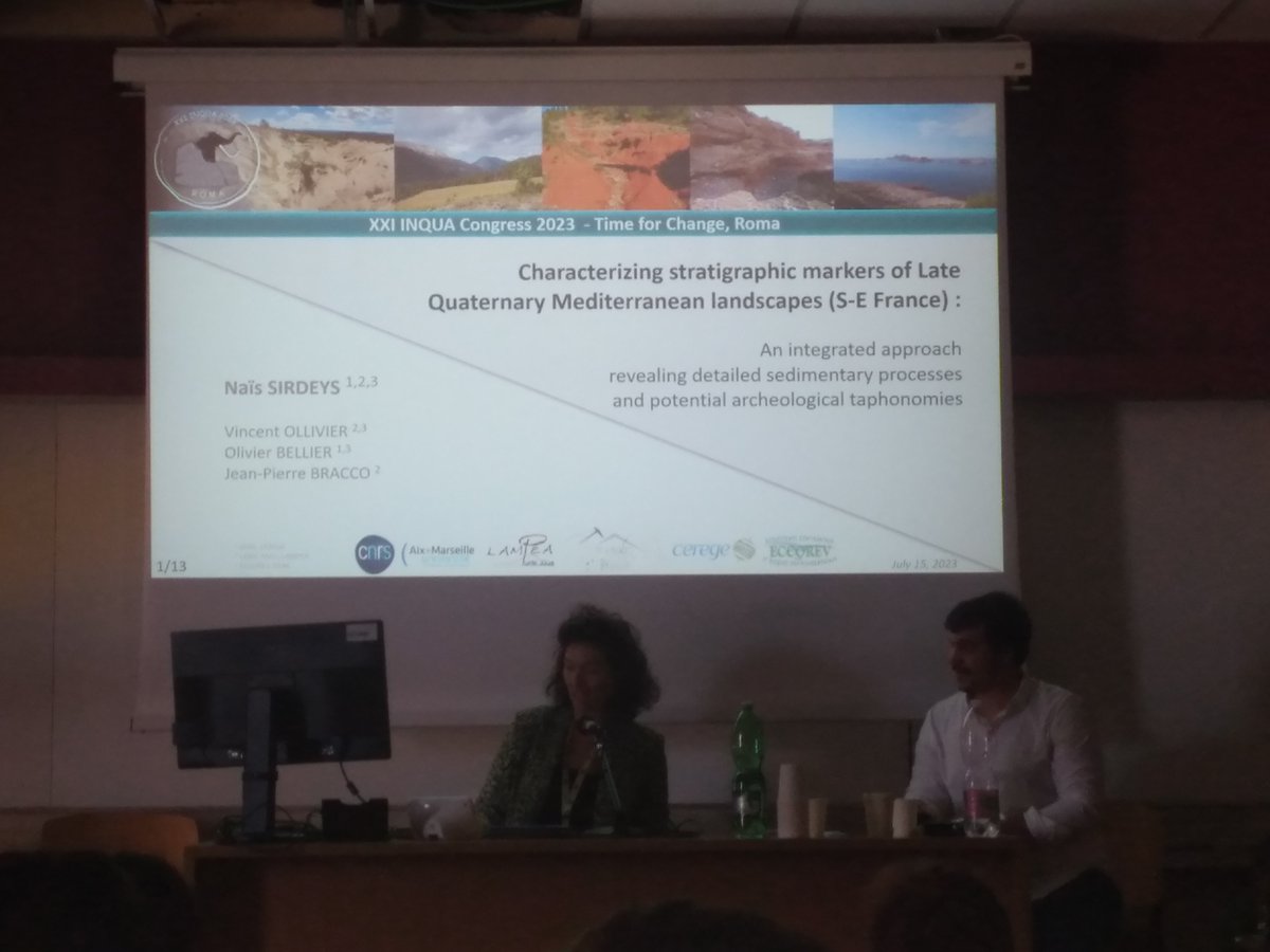 LAMPEA_officiel's tweet image. Info/ Le @LAMPEA_officiel à @InquaRoma2023 
Communications et posters #geoarcheology, #geomorphology, #sedimentology, #paleoenvironment, #archeaology, #Travertine, #Tectonic, #Risk