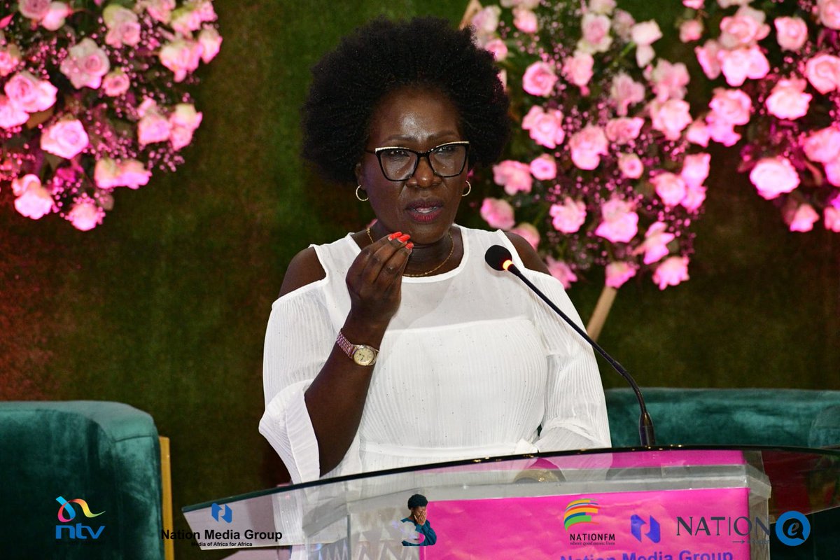 ntvkenya's tweet photo. Powerful closing remarks by Dorcas Muga at #ChangingCycles2023. She highlights the need for affordable pads, Government policies to enforce menstrual freedom, & putting an end to the stigma faced by our girls. Let's unite in making menstrual hygiene accessible & breaking barriers https://t.co/hXJCeCVEBD