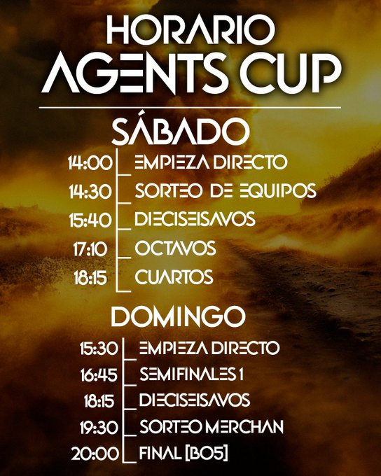 PabloHidalgoES's tweet photo. BRACKET CUARTOS DE FINAL #AgentsCup by @ECORP_ES x @welmetv 

@SLTitansEsports  🆚  @TeamGMask ONIX

#KaosEclubOrigen  🆚  @ECORP_ES 

@nao_esp  🆚  @New_Mafiia 

#MRBUG  🆚  #ECORPantagonist 

Mucha suerte a todos!! Lo podéis seguir en stream 👇 
https://t.co/sX25CJcKmK https://t.co/CrkVy4tbJc
