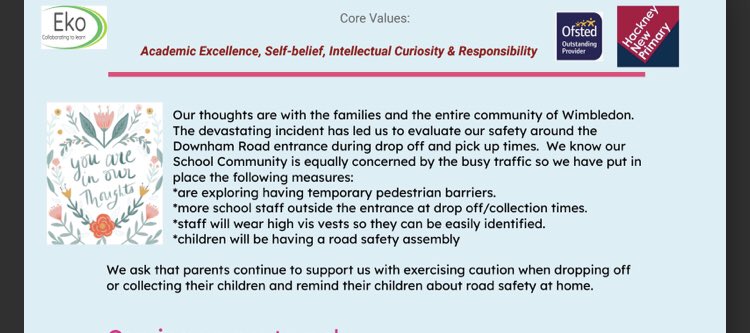 AirRoadsHnps's tweet photo. @JoeWalkerUK @metecoban92 @mayorofhackney we don’t really want our teachers at @hnps2015 to have to do this to try and keep children safe. A bike lane, safety improvements to Downham Road and a School Street should be coming soon but when? Please can we have an update? Thank you https://t.co/nMj9mhERGl