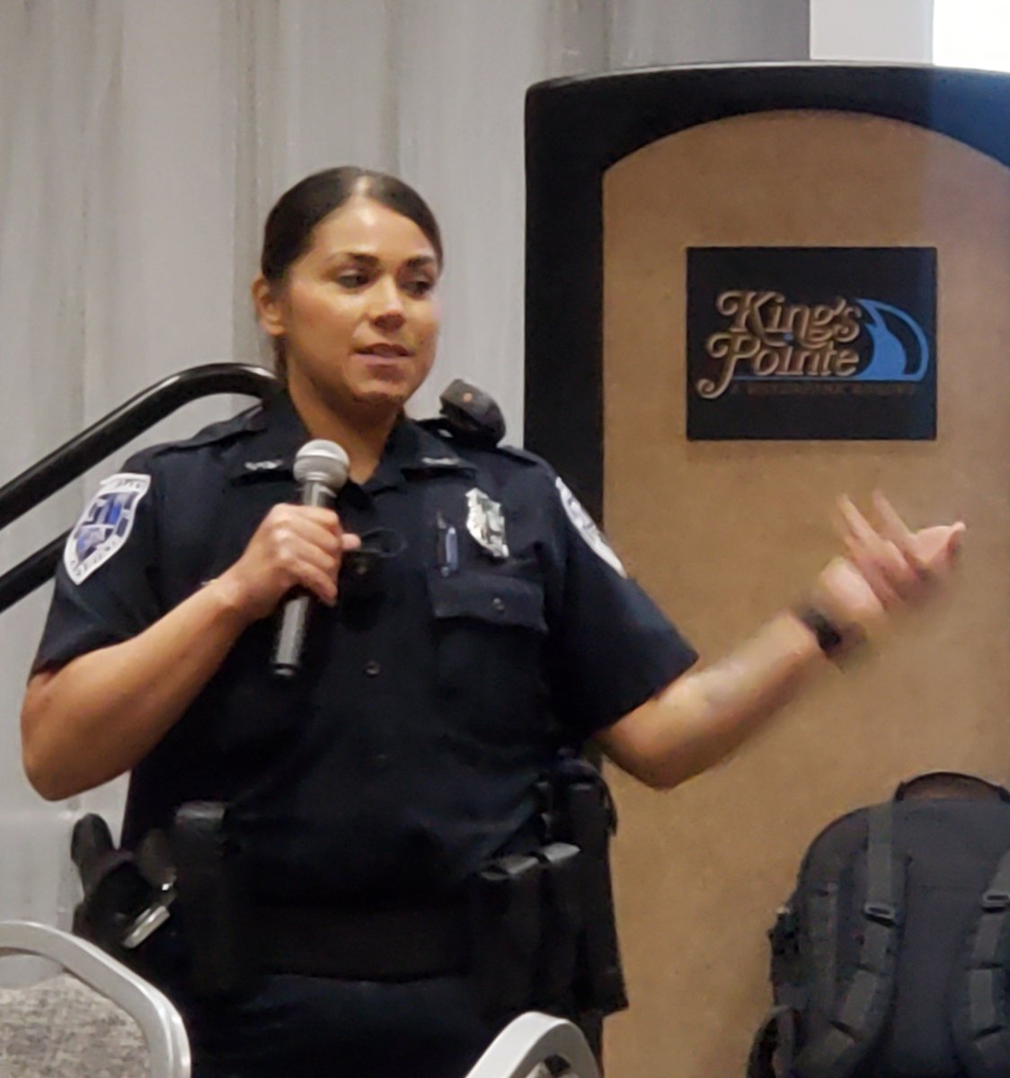 Thank you to Officers Salinas and Bravo for sharing their personal stories about diversity and inclusion, and how they use their positions as police officers to make positive connections within the community.

#StormLakePD
#BeABetterHuman
#StoriesThatMatter
