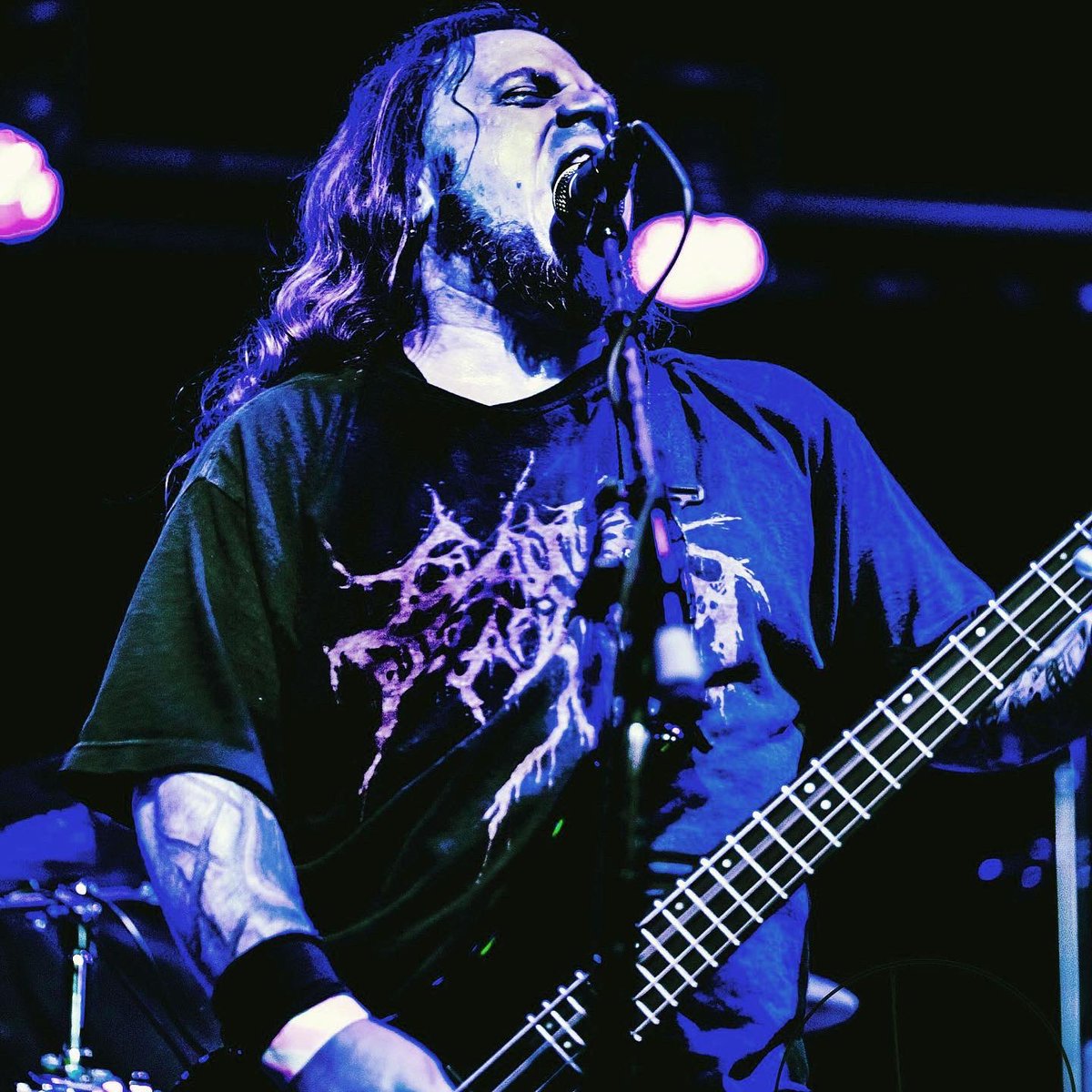 insatanitymetal's tweet image. Amidst the haunting echoes of past, a yearning for the resurrection of the stage grows stronger. Shadows dance, awaiting their encore, as the ethereal future of live performances beckons. #LiveShows #FutureAwaits #Insatanity #deathmetal