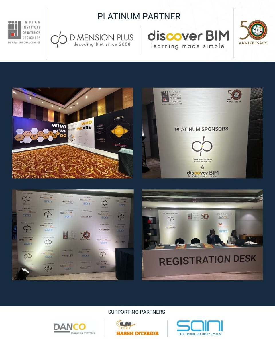 dimensionplus1's tweet image. Unveiling the Magic: Join us for an exclusive sneak peek into the event
Stay tuned for full video!

#iiid #mumbaichapter #platinumsponsor  #dimensionplus #discoverbim