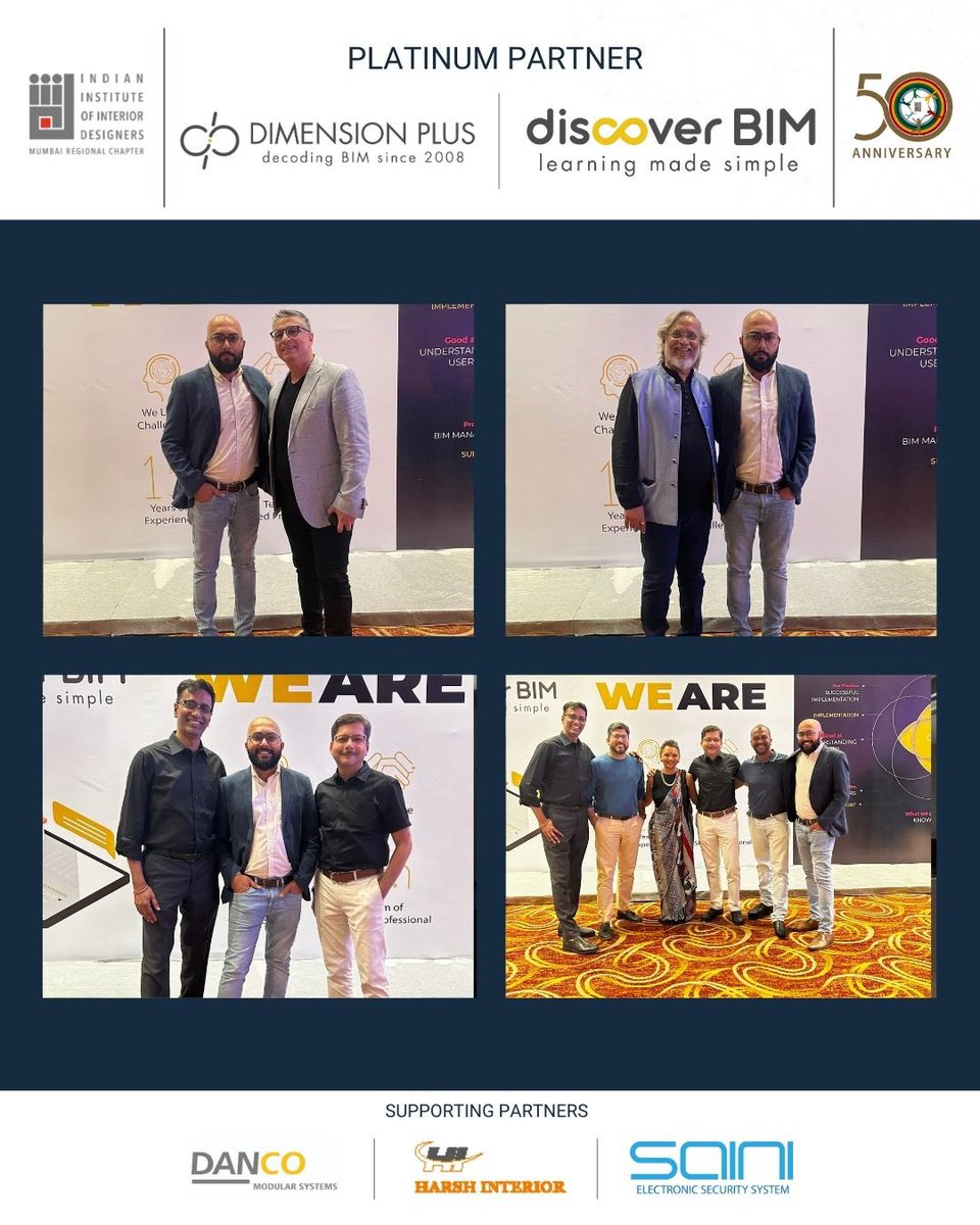 dimensionplus1's tweet image. Unveiling the Magic: Join us for an exclusive sneak peek into the event
Stay tuned for full video!

#iiid #mumbaichapter #platinumsponsor  #dimensionplus #discoverbim