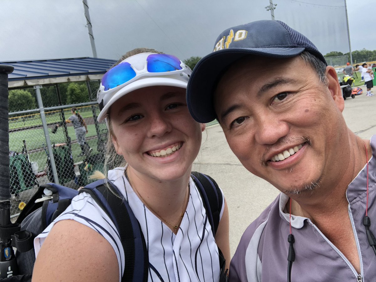 Madi was the MVP for our first game today for her HR and the win in the circle.