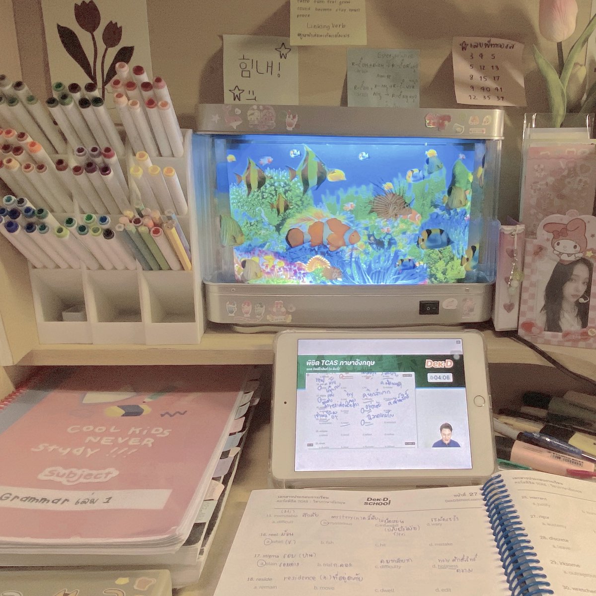 urminelover's tweet image. 15 JuLÿ 🐬🍧👀

       𓇼 math เรียนเลขยกกำลัง + function
       𓇼 eng เรียน vocab with @dekdschool แล้วก็เรียนgrammar พี่มิว enjoy subsub🌟
       𓇼 bio เริ่มปั่นคอร์สพี่บอลแยะหลังจากดองมานานㅜㅜ

( #dek67 #วันนี้dek67ทำอะไร #dek68 )