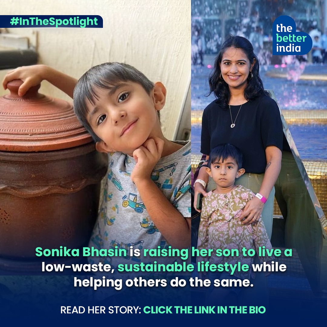 thebetterindia's tweet photo. “He loves showing his friends how to compost,” says Sonika as she talks about how she is raising her son to be environmentally conscious.
Read more : https://t.co/7IYKzlyGng
#sustainableliving #sustainablelifestyle #environmentalfriendy #awareness https://t.co/4rHWZndxPK