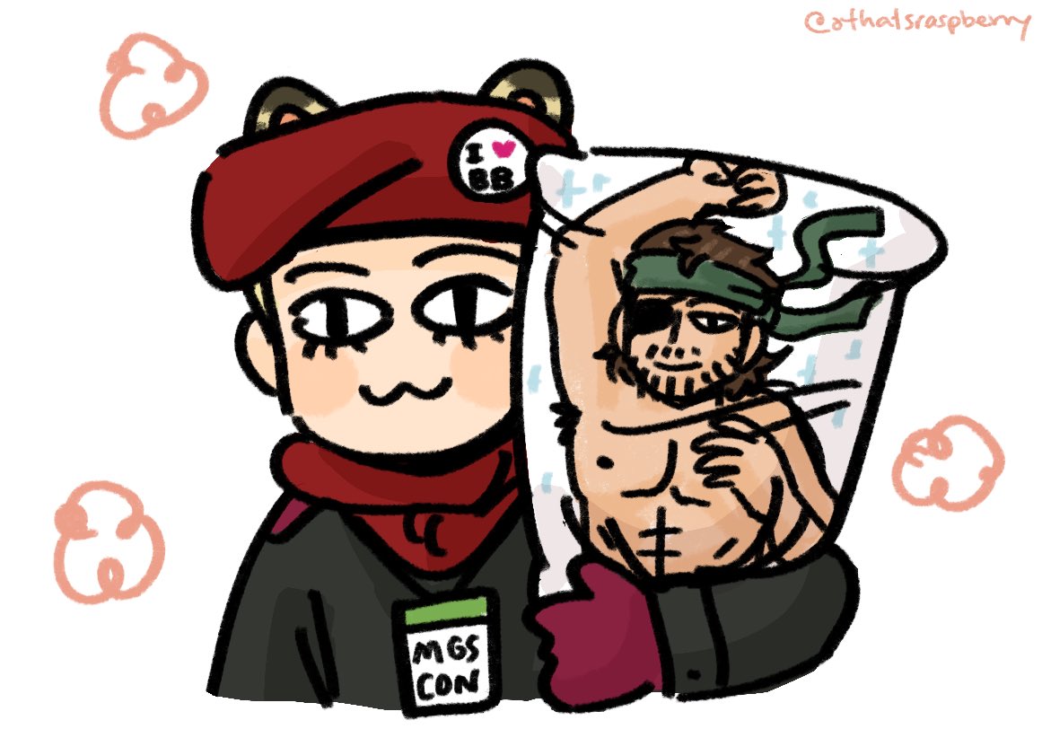 othatsraspberry's tweet photo. HAPPY @MGSCON DAY!!! i hope everybody has a really really wonderful time! 🐍💕 https://t.co/ZbK6dRSsGG