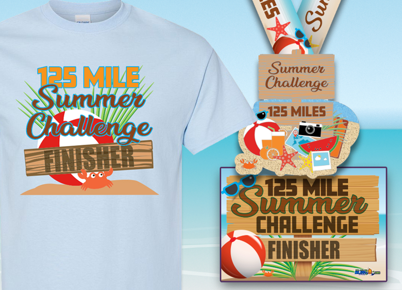 WillRunForBling's tweet photo. The Summer Challenge starts this Sunday. 
Are you in?
https://t.co/qZpEDm1tHy https://t.co/xLOEyvYDsw