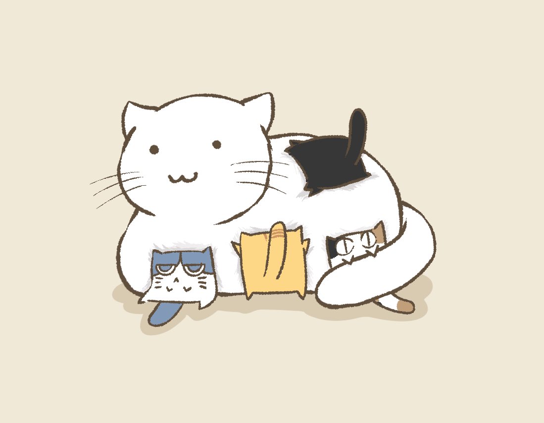 Hakomike's tweet photo. #はこみけ #猫 #猫イラスト #ねこイラスト #イラスト #絵 #ゆるイラスト #ゆるいイラスト #ゆるい絵 #illustration #illust #おえかき https://t.co/I11Ic2Oasu