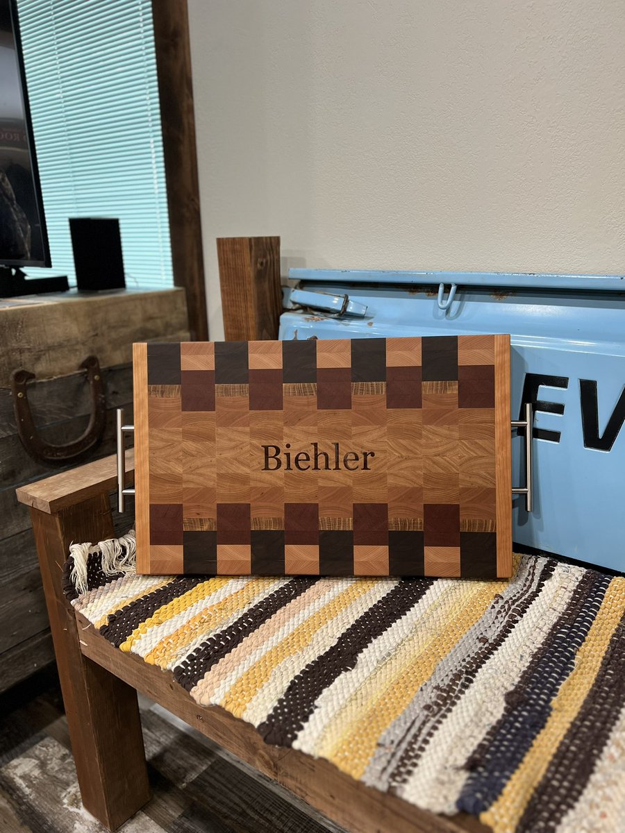BiehlerColton's tweet photo. I came home from a work trip overseas to find a package from @TheAgSwag. They created this cutting board as a thank you for the business brought to them, but I have to thank @JordanVanTrump for the business he’s provided to me. If you’re not using them today, you need to start. https://t.co/0TlVi2LGfw