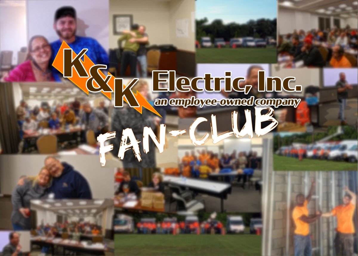JOIN the K&K Electric Fan-Club Group (kkelectric) on Facebook! - facebook.com/groups/kkelect…
This is a group for employees, customers, and fans of K&K Electric, Inc. -- We are a Commercial and Industrial Electrical Contractor based out of Central Florida.