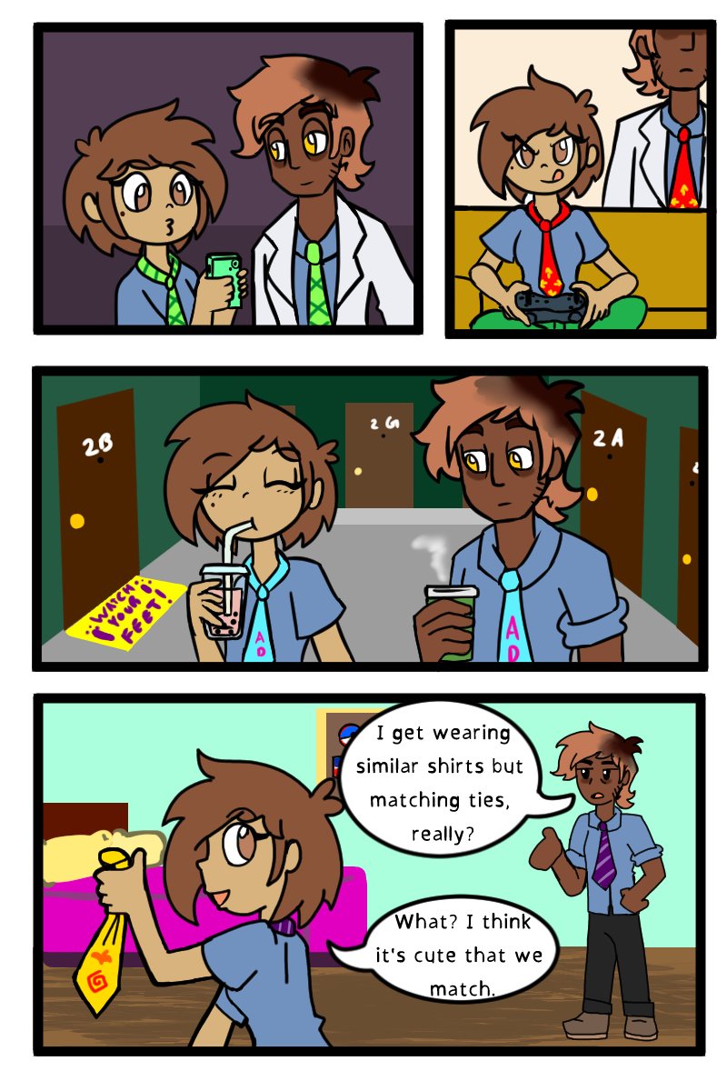 MatchingTies2's tweet photo. I'm going to start posting older strips here on Twitter! https://t.co/9VmrbHVZ1d