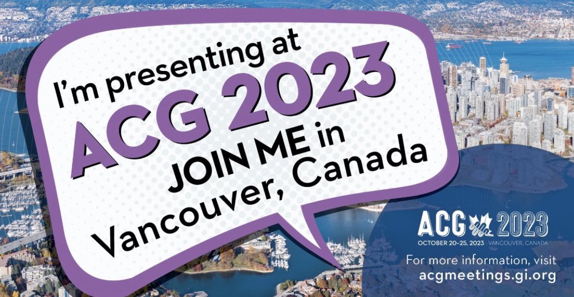 AasthaBharwad's tweet photo. Super excited 💃🏻and thrilled to share that I will be the presenting author of 7 abstracts @AmCollegeGastro #ACG2023

Could not have been possible without the help and support of the amazing people around me @KUSM_Wichita 🤗

#GITwitter #WomenInMedicine #MedTwitter https://t.co/u8XsNpxScO