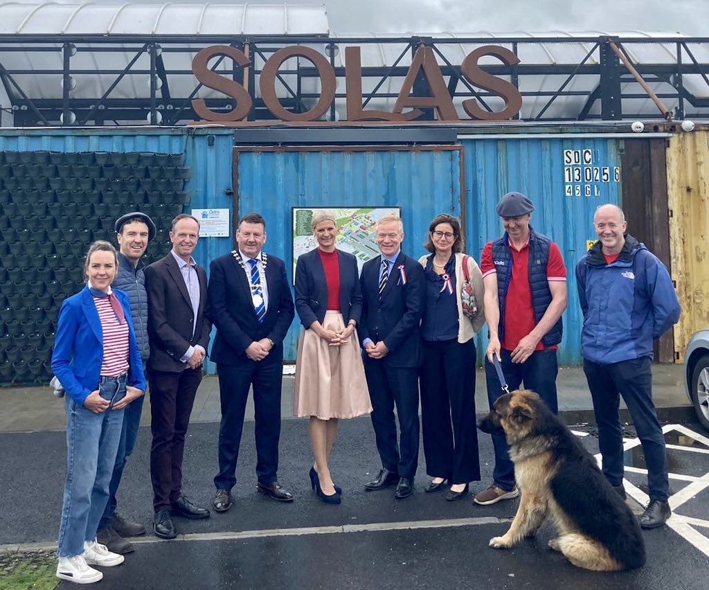 Pippa Hackett (@pippa_hackett) on Twitter photo A pleasure to join Ambassador <a href="/vincentguerend/">Vincent Guérend</a>, Deputy <a href="/BerryCathal/">Cathal Berry</a>, Fabienne Richard-Trinquier and Siobhán Higgins at the signing of the twinning agreement between Portarlington and Redessan in the south of France at <a href="/GardenShop_ie/">TheGardenShop & Solas</a> today. A pleasure to join Ambassador <a href="/vincentguerend/">Vincent Guérend</a>, Deputy <a href="/BerryCathal/">Cathal Berry</a>, Fabienne Richard-Trinquier and Siobhán Higgins at the signing of the twinning agreement between Portarlington and Redessan in the south of France at <a href="/GardenShop_ie/">TheGardenShop & Solas</a> today.