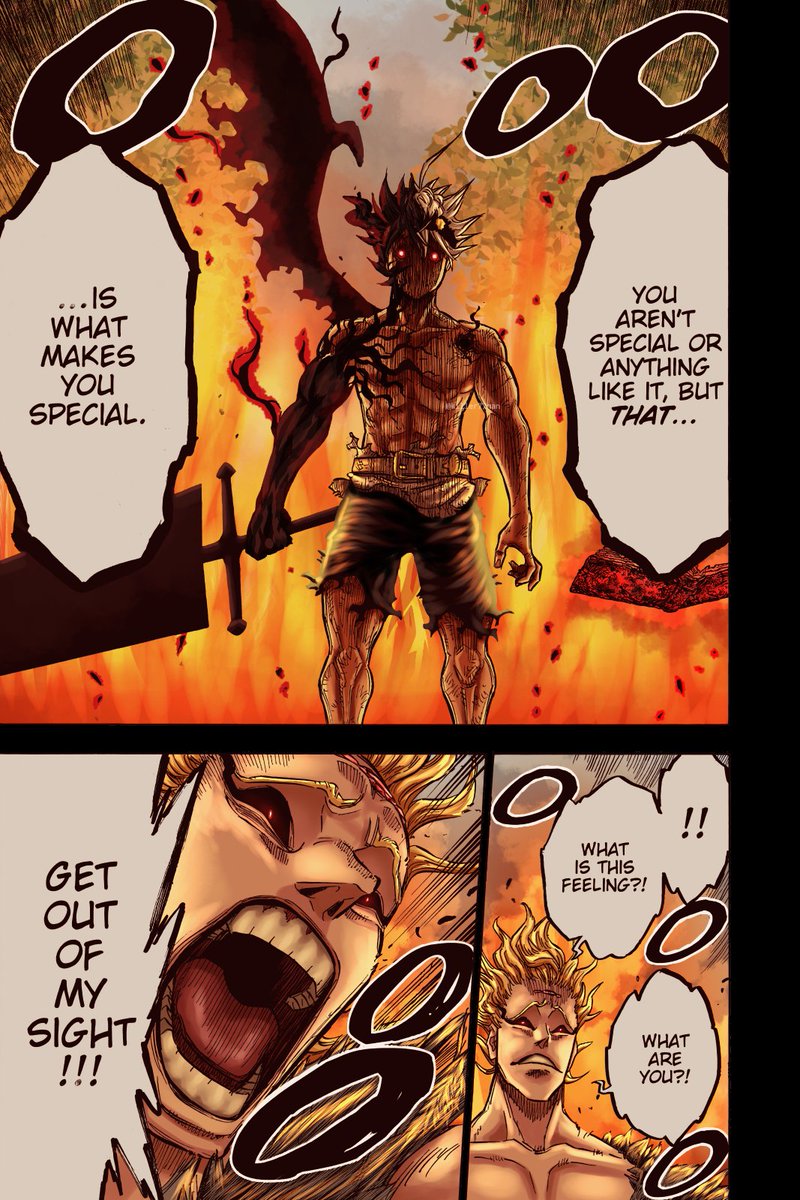 What are you?!

#BlackClover 
#ブラッククローバー