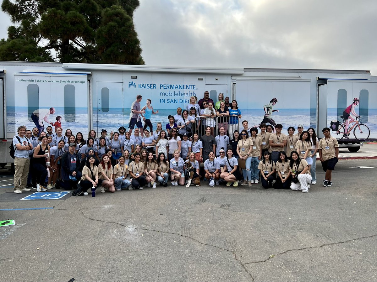 KPSDFMR's tweet photo. Another year of community sports physicals @KPSanDiego @kplalich #OurKP #SportsMed #CommunityMed https://t.co/XsmCwyozJJ