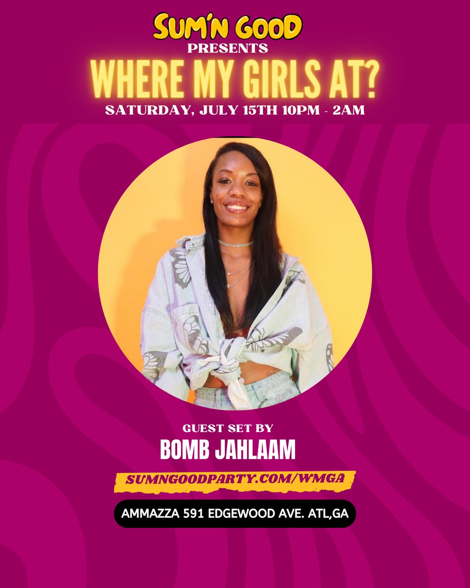 SeanFalyon's tweet photo. TONIGHT ... @Sumgoodparty Presents : "Where My Girls At?" featuring the "WMGA" Duo @LegatronPrime  Prime and #DjJess Jess out of New Orleans along with @bombjahlaam ... LADIES, STRETCH NOW AND PREPARE TO TWERK IN PEACE! https://t.co/6yeHM0LOoZ https://t.co/LvEjOq8wvt