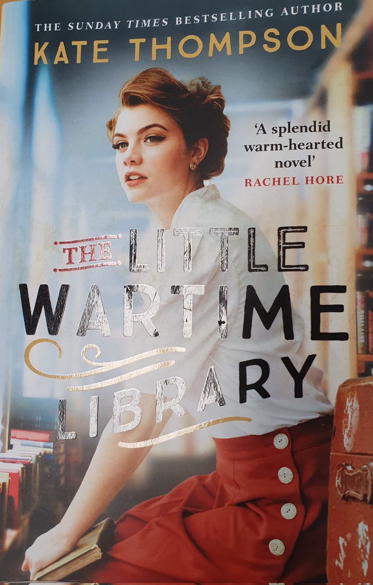 SooLib's tweet image. I enjoyed reading The Little Wartime Library by @katethompson380 about an underground library in a tube station in WW2. There is even a mention of @ExeterLibrary in the book.