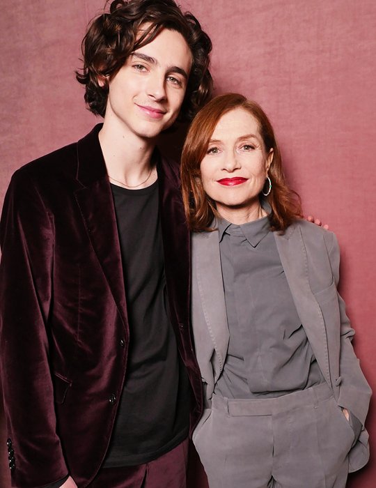 RT @madamemarkoss: Timothee Chalamet with his piano teacher https://t.co/9Me1B0fS5r