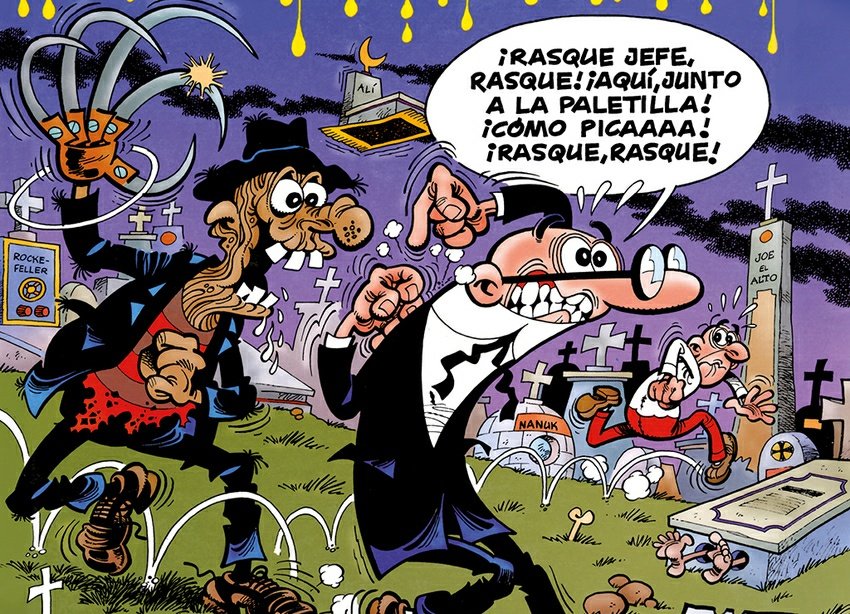 horrorlosers's tweet photo. Ha muerto FRANCISCO IBÁÑEZ a los 87 años, pilar de la cultura española desde los años 50, creador de MORTADELO Y FILEMÓN y otros títulos célebres, hizo diversas parodias del cine de terror en historietas con las que muchas generaciones entraron en el género. Descanse en paz. https://t.co/iOJvP2a9gq