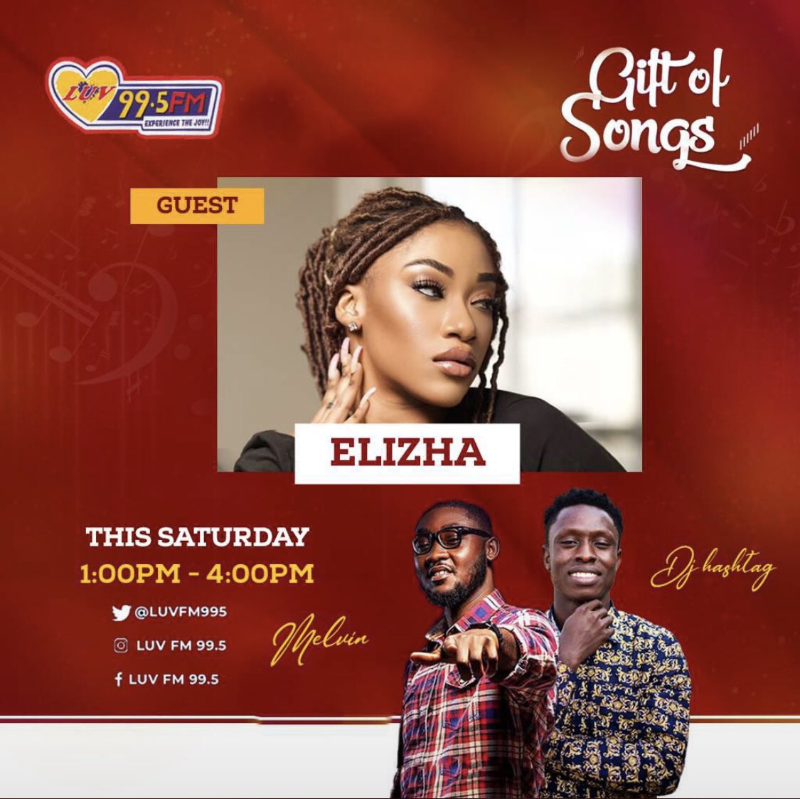 Excite Media GH📽 on Twitter "A while ago on the GiftOfSongs show on luvfm995 with