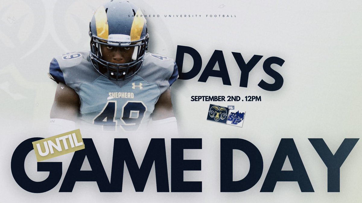 SURamsFootball's tweet photo. 49 days. Let’s go. 

#TEAM94 #GoRams https://t.co/GX9UEUfqV8