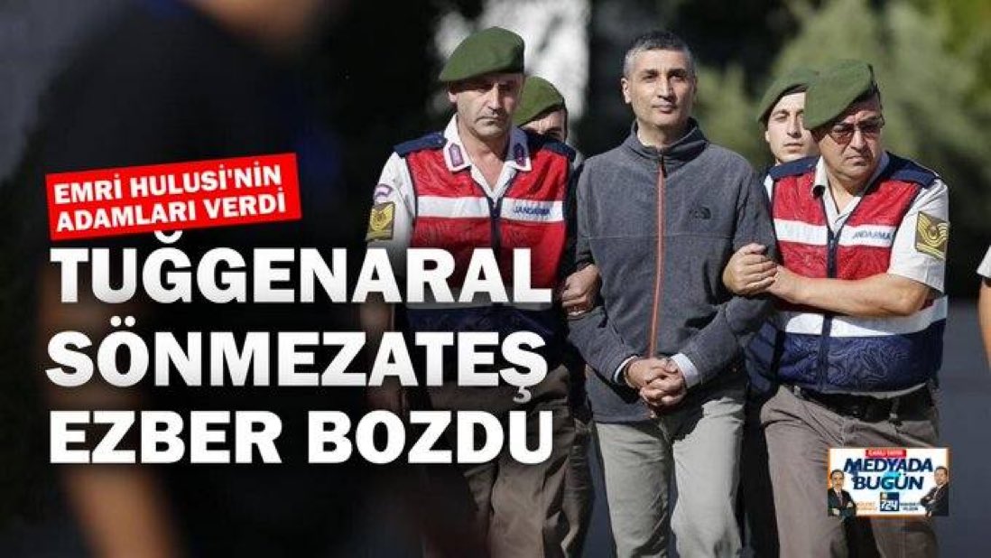 Tuğgeneral Sönmezateş'ten ezber bozan ifadeler;

'Hulusi Akar hakkında kimse konuşmayacak emri verildi herkes sustu'
'15 Temmuz bir Fetö darbesi değildir, emri Hulusi Akar’ın adamları verdi’

Akar, Fidan ve Erdoğan’ın koca bir ülkeyi yaktığı gündür 15 Temmuz!