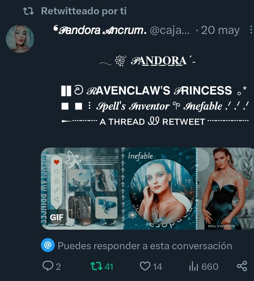  ❛𝓟𝘢𝘯𝘥𝘰𝘳𝘢 𝓐𝘯𝘤𝘳𝘶𝘮. tweet media