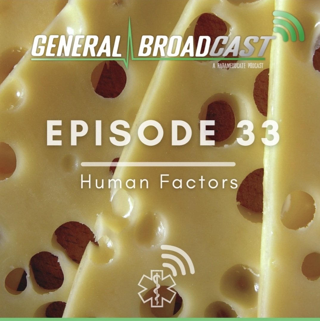 GenBroadCAST's tweet image. Episode 33 is BroadCASTing now!
This month, we&apos;re talking about #humanfactors, how they influence #patientsafety  and how we can adjust our practice to reduce #avoidableharm

Find us on Spotify, iTunes &amp;amp; Soundcloud or generalbroadcast.org.uk

#bandwidth #FOAMed #MedTwitter