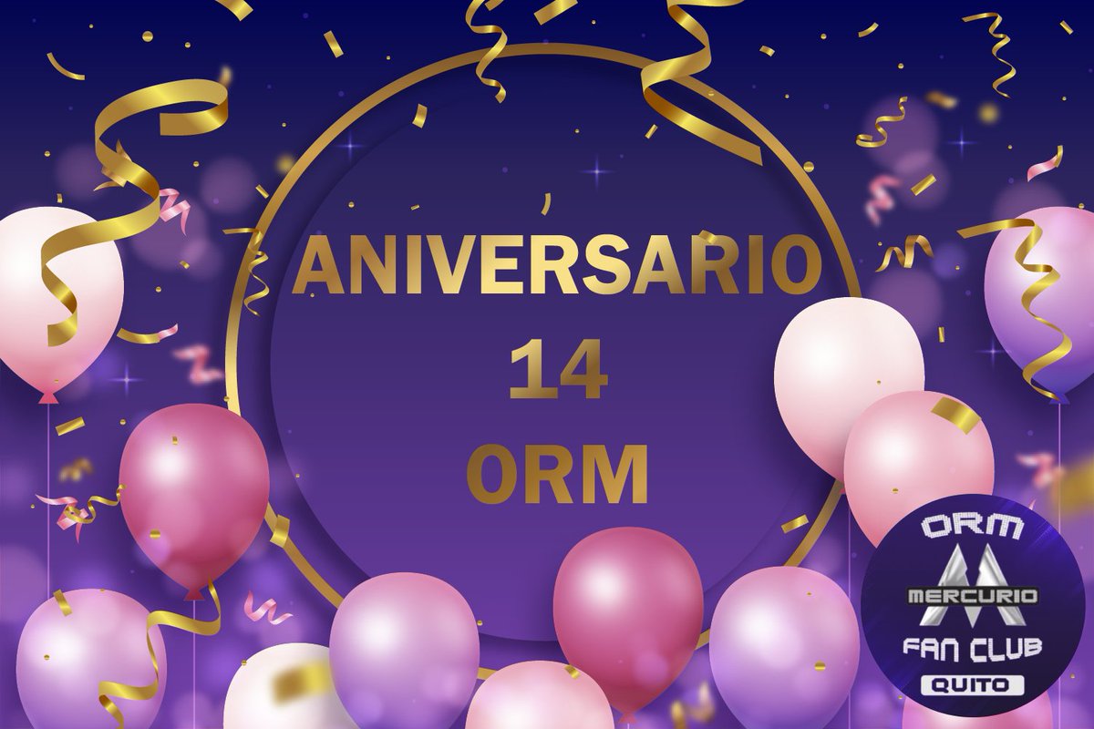 ORMQuito's tweet photo. Estamos de aniversario 💜 14 años #ORM 
14 años de sueños, aventuras y sobre todo mucho amor a nuestros #MERCURIO
#SoyORM 
#OrmQuito
@GrupoMercurio @danymerlo @eliaschiprut @alex_sirvent @rodrigosieres @OficialHector https://t.co/ucZUXa1RfL