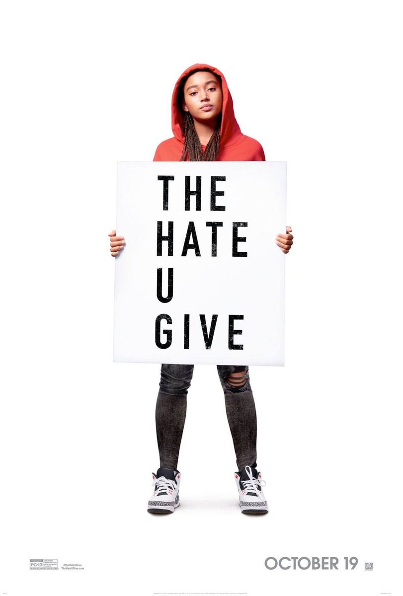 The Hate U Give
https://t.co/6JWEbK4727

 The Hate U Give
Official Trailer [HD] 
20th Century FOX 
https://t.co/V2GLnjwSqd https://t.co/ZHc87Sohxu